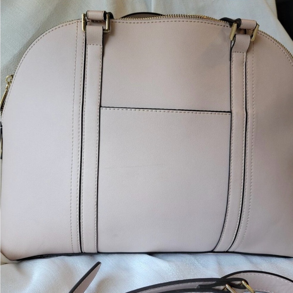 Steve Madden Blush Pink Dome Satchel with Removable Strap - Picture 2 of 6